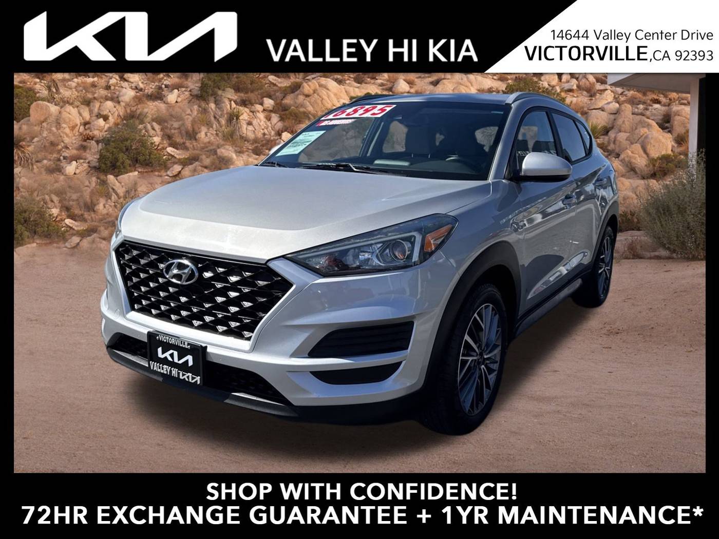 2020 Hyundai Tucson SEL — SUV — 89,114 mi — Victorville, CA