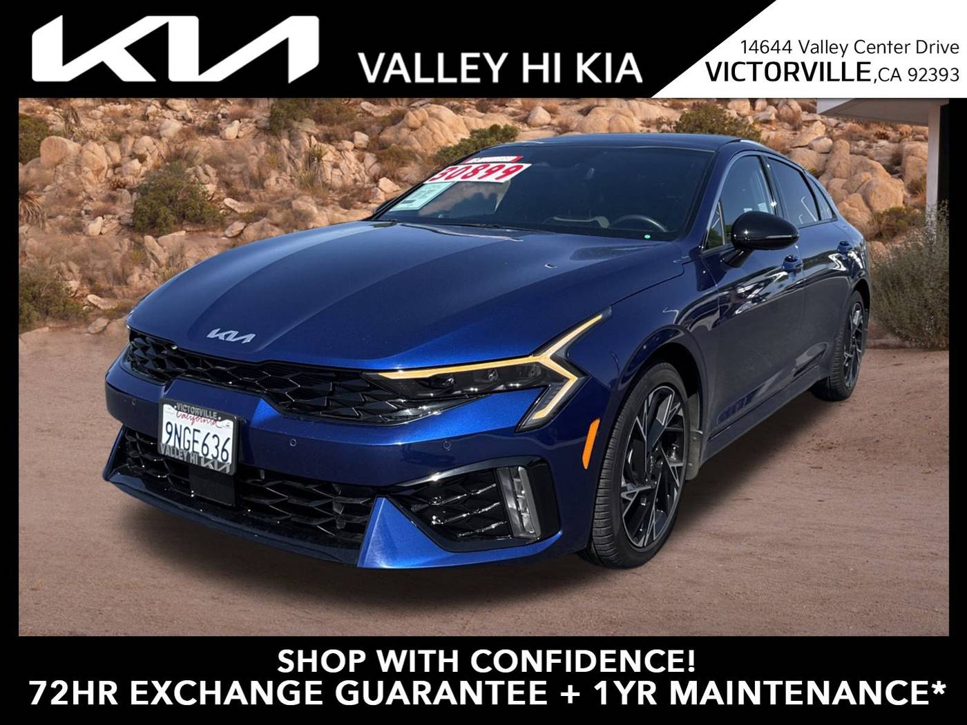 2025 Kia K5 GT-Line — Sedan — 1,831 mi — Victorville, CA