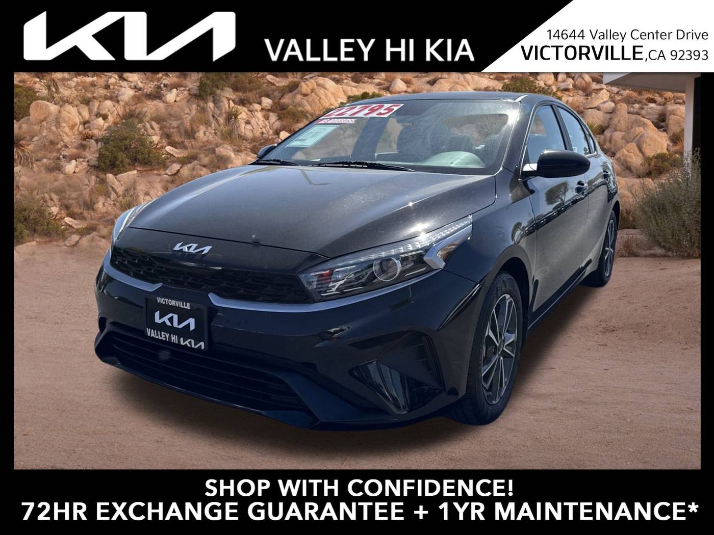 2022 Kia Forte LXS — Sedan — 17,540 mi — Victorville, CA