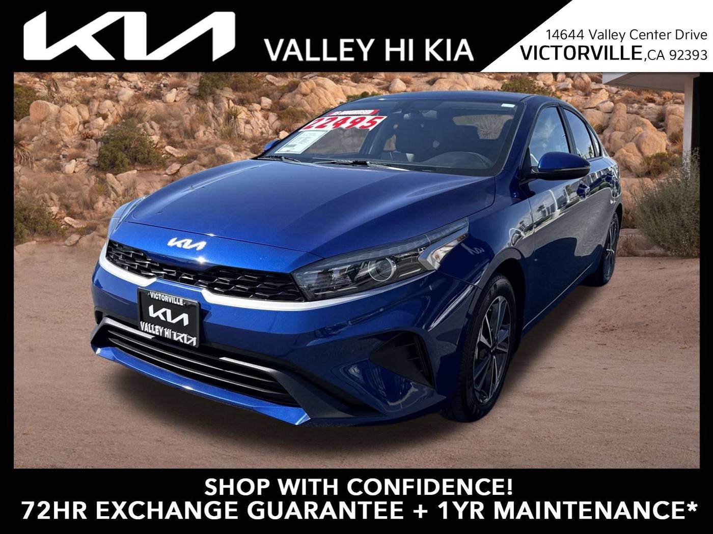 2024 Kia Forte LXS — Sedan — 5,723 mi — Victorville, CA