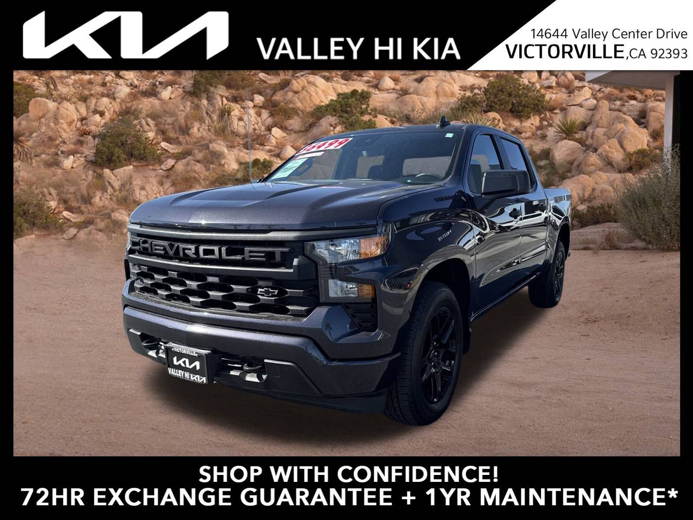 2023 Chevrolet Silverado 1500 Custom — Pickup Truck — 46,423 mi — Victorville, CA