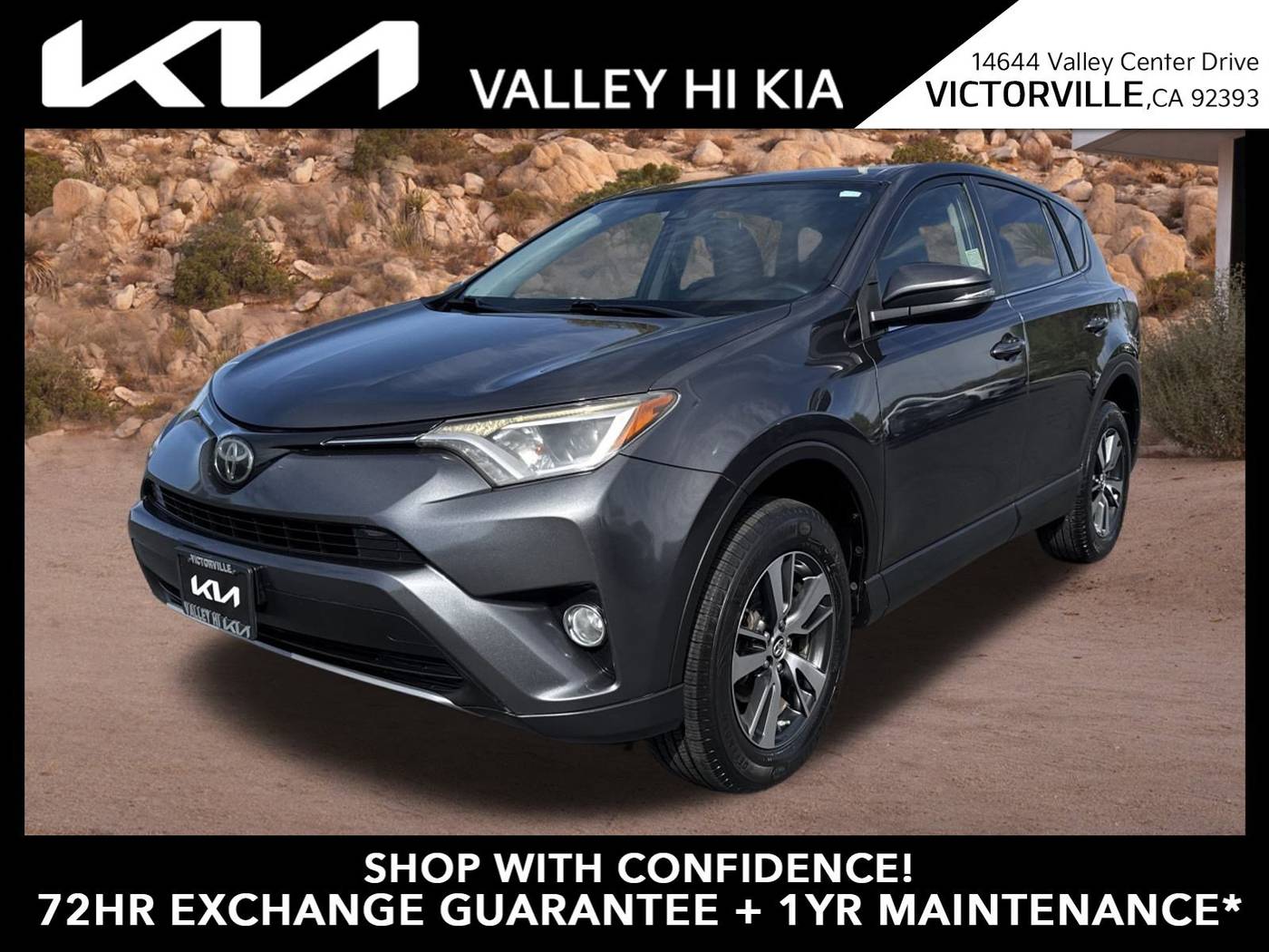 2018 Toyota RAV4 XLE — SUV — 105,037 mi — Victorville, CA