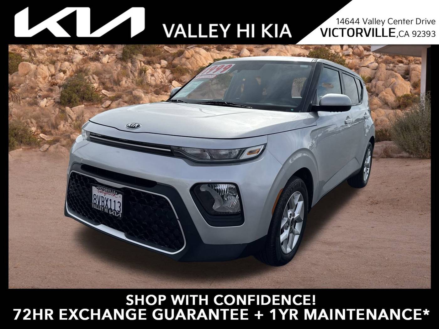 2021 Kia Soul S — Hatchback — 111,972 mi — Victorville, CA
