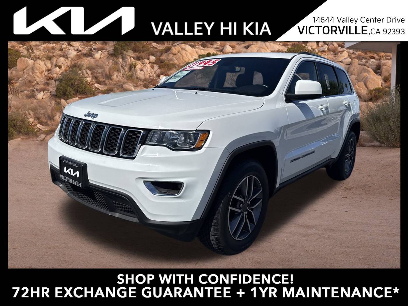 2020 Jeep Grand Cherokee Laredo E — SUV — 47,049 mi — Victorville, CA