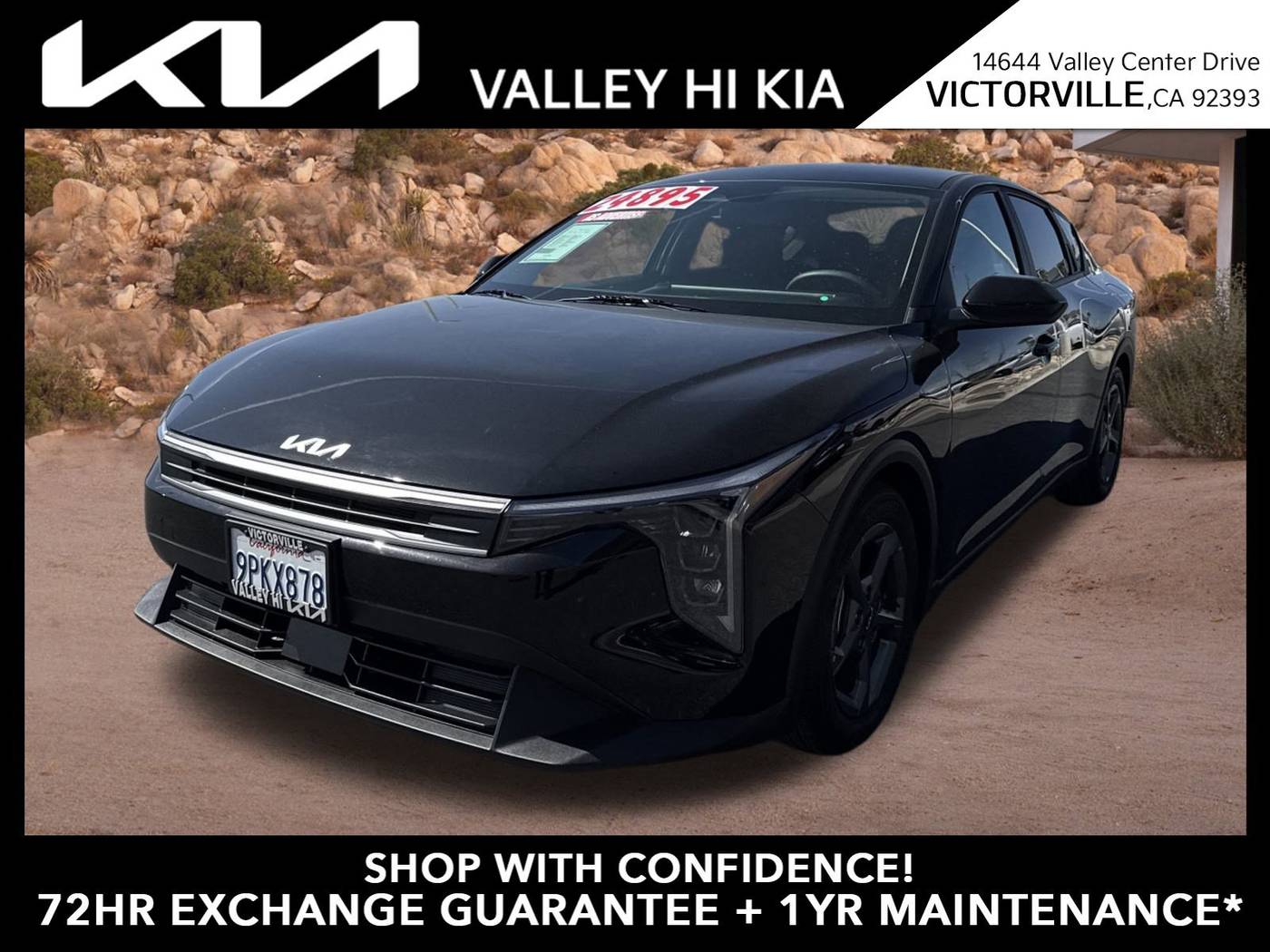 2025 Kia K4 LXS — Sedan — 10,651 mi — Victorville, CA