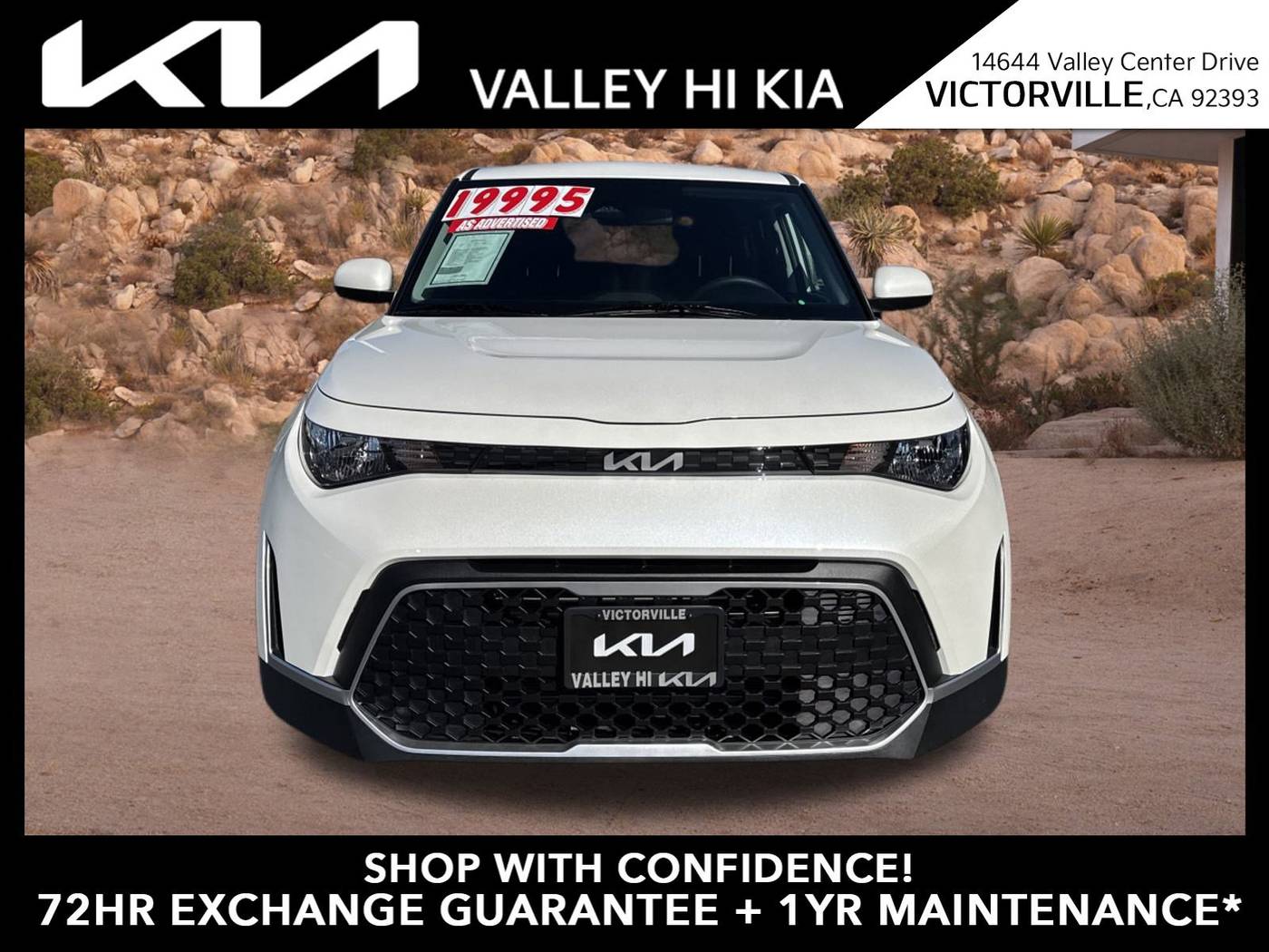2025 Kia Soul LX — Hatchback — 7,391 mi — Victorville, CA