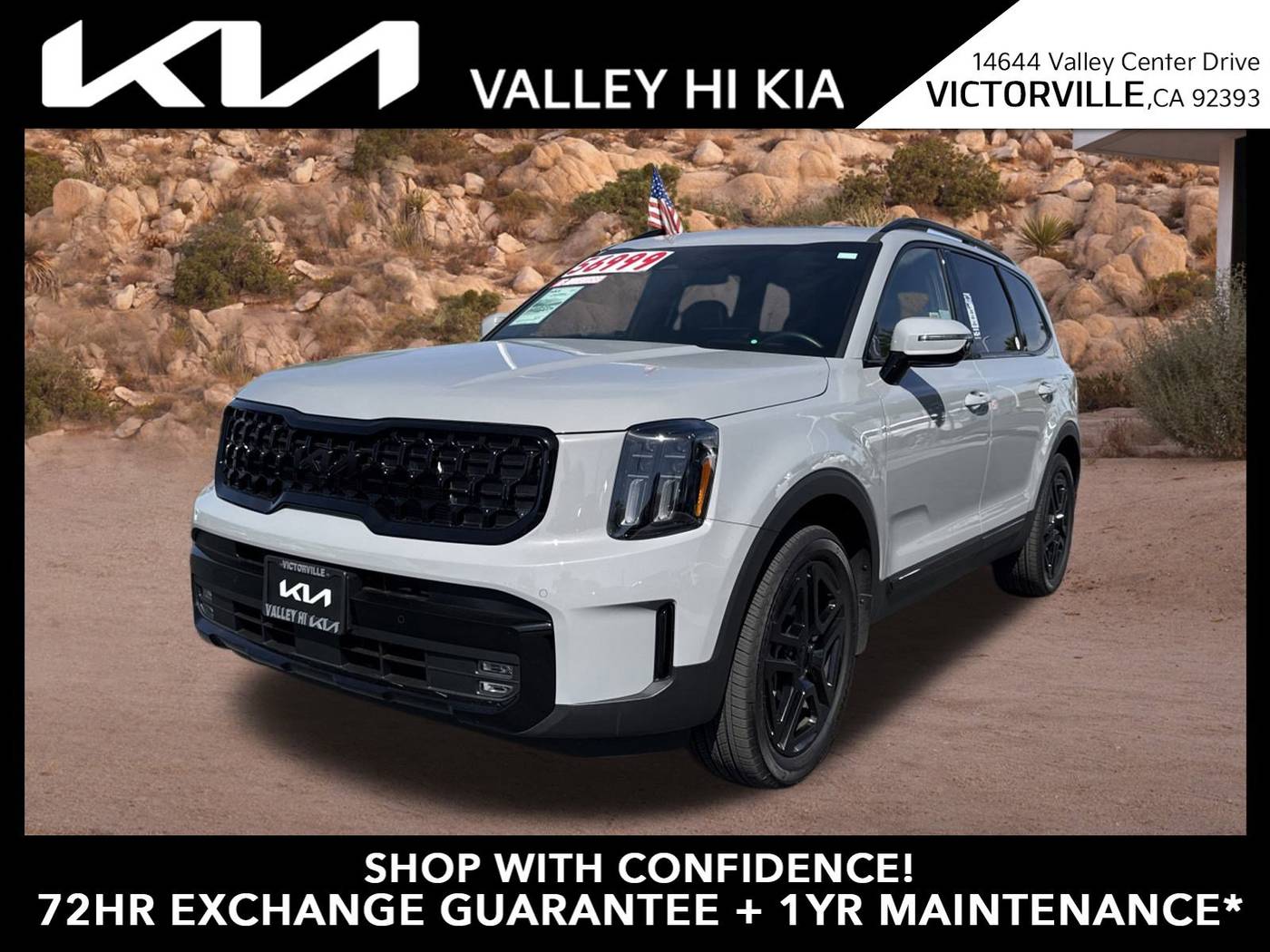 2025 Kia Telluride SX Prestige X-Line — SUV — 3,063 mi — Victorville, CA