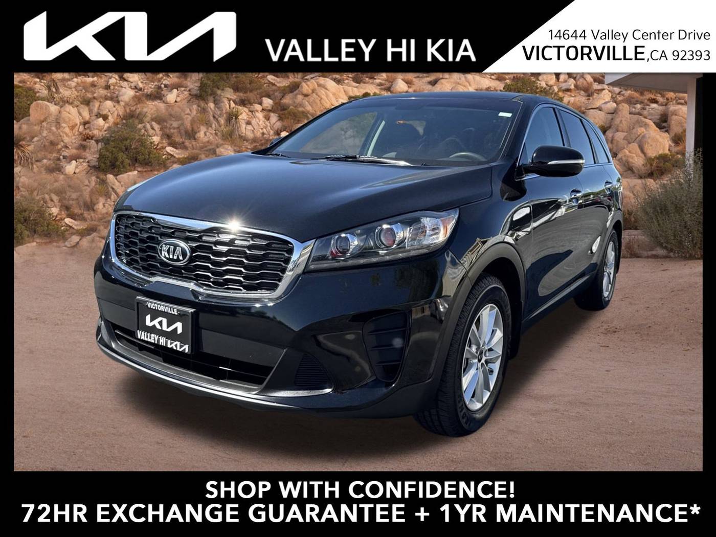 2020 Kia Sorento LX — SUV — 87,738 mi — Victorville, CA