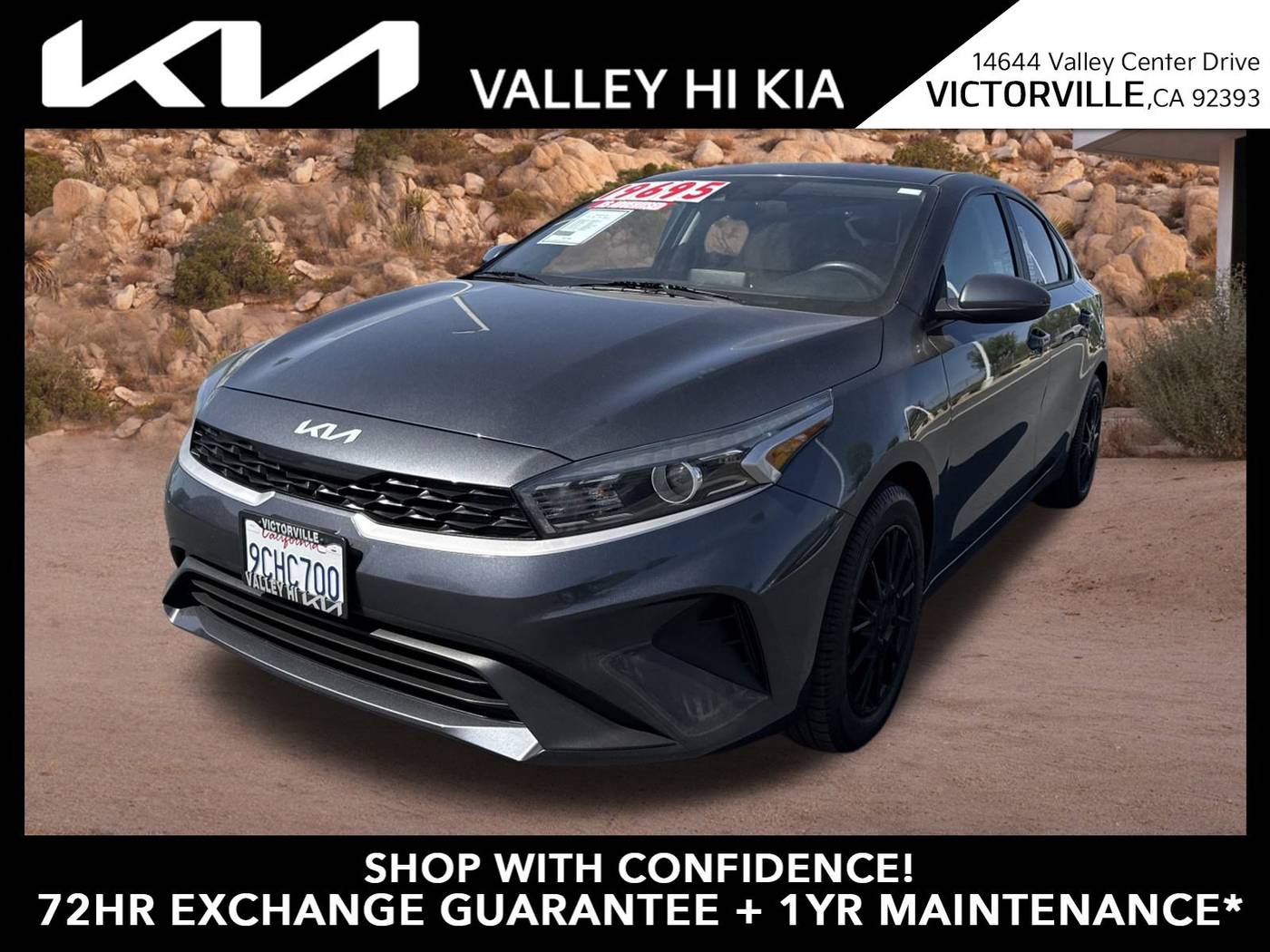 2022 Kia Forte LXS — Sedan — 32,219 mi — Victorville, CA