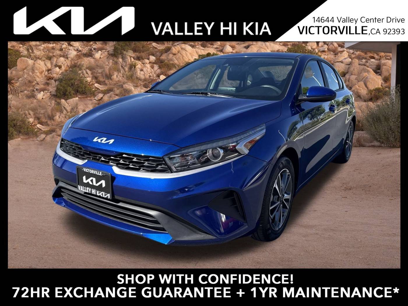 2023 Kia Forte LXS — Sedan — 21,786 mi — Victorville, CA
