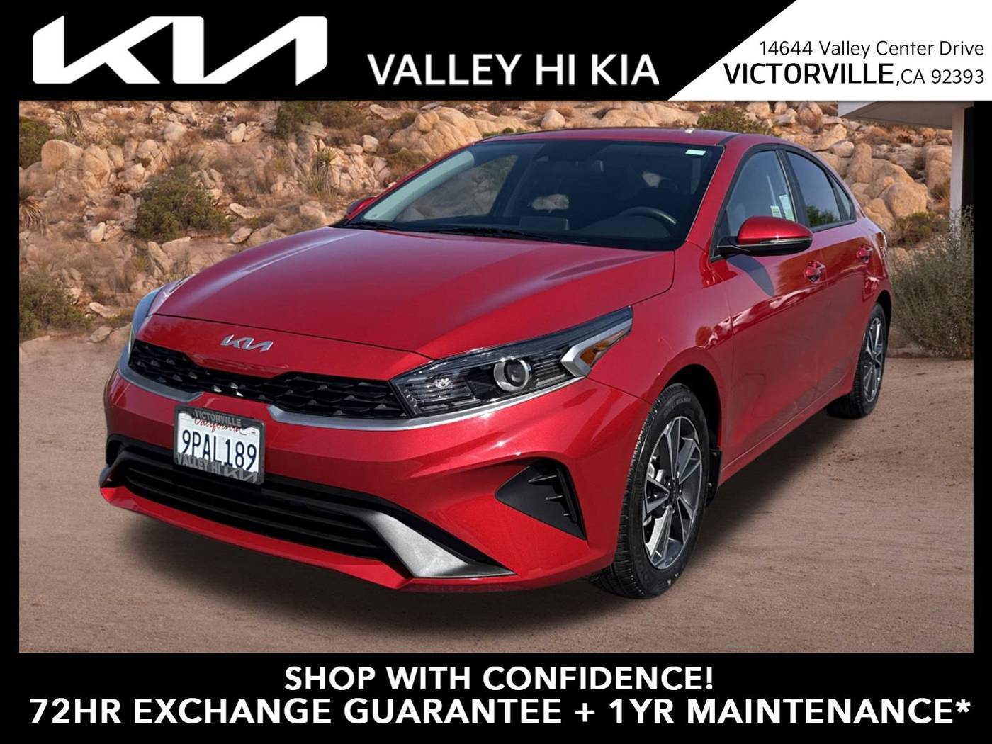 2024 Kia Forte LXS — Sedan — 7,956 mi — Victorville, CA