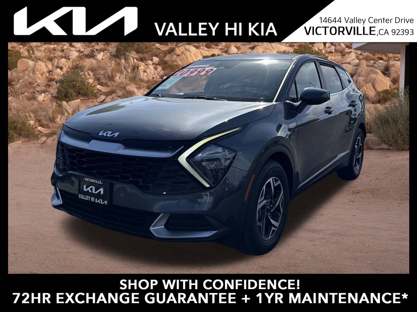 2023 Kia Sportage LX — SUV — 73,417 mi — Victorville, CA