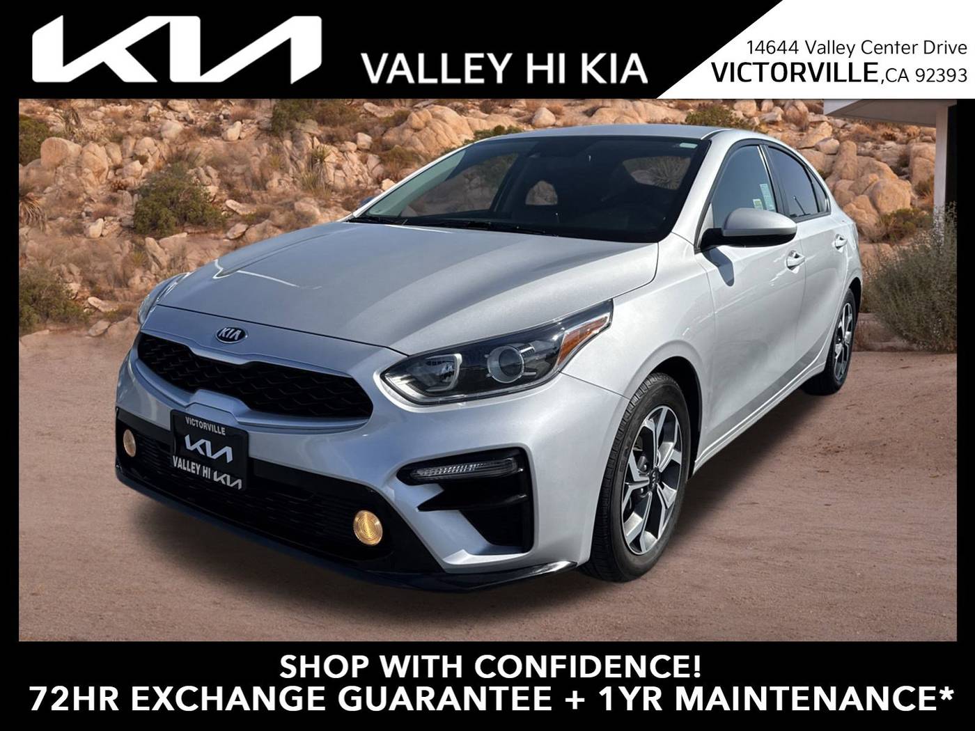 2020 Kia Forte LXS — Sedan — 69,023 mi — Victorville, CA