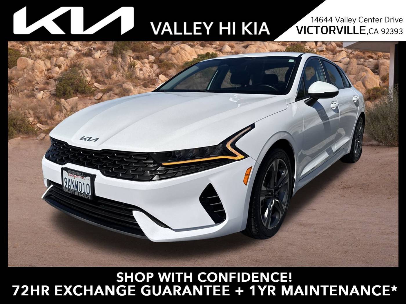 2022 Kia K5 LXS — Sedan — 47,745 mi — Victorville, CA