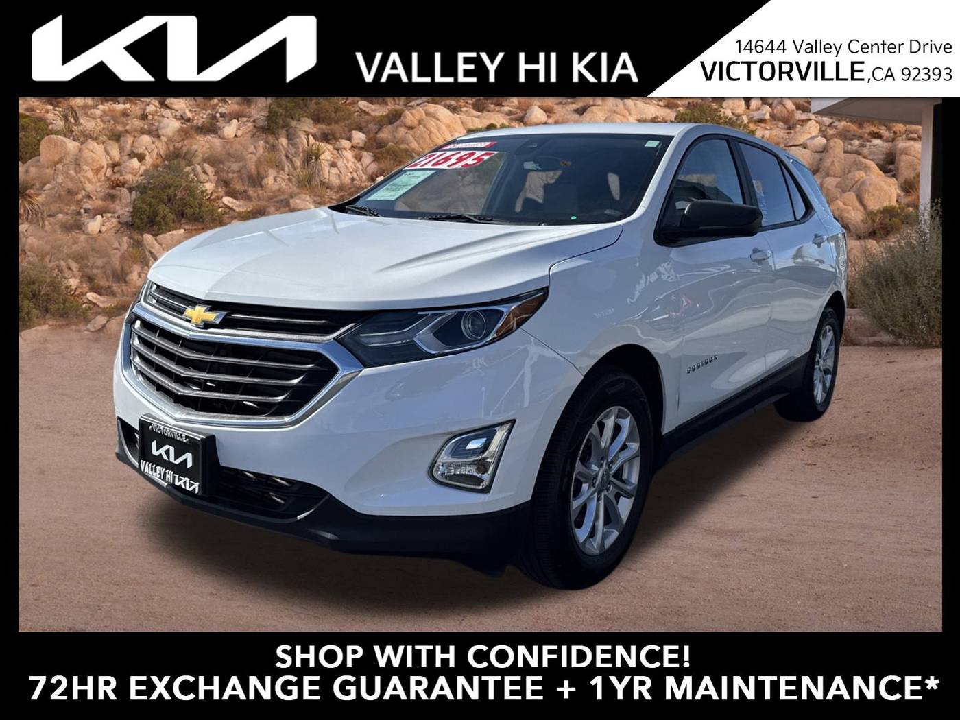 2020 Chevrolet Equinox LS — SUV — 41,338 mi — Victorville, CA