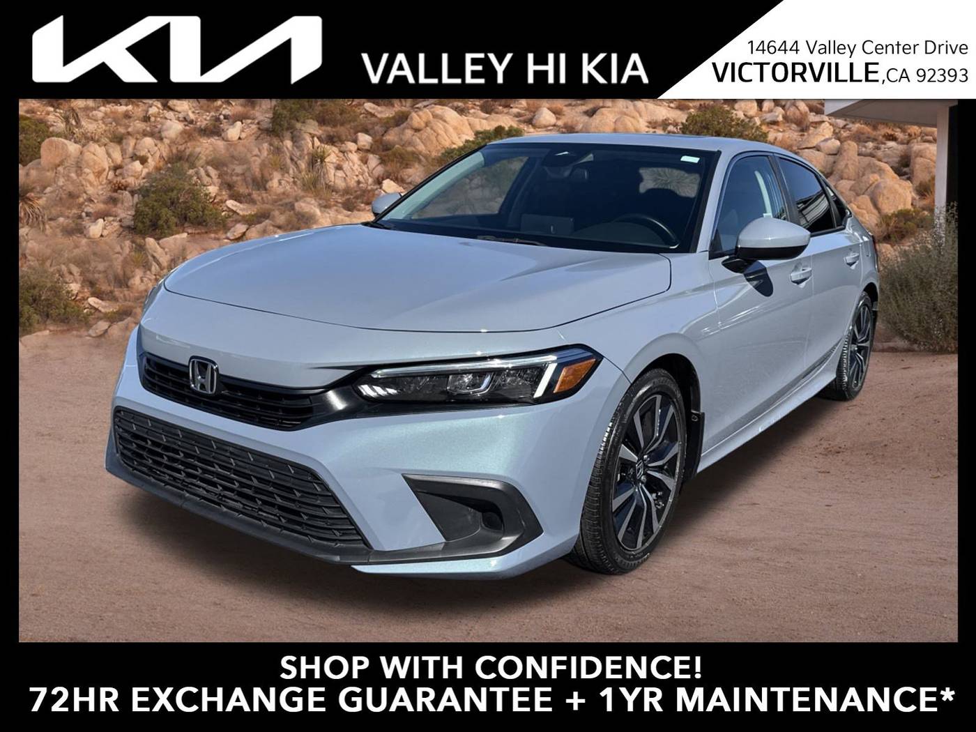 2024 Honda Civic EX — Sedan — 33,380 mi — Victorville, CA
