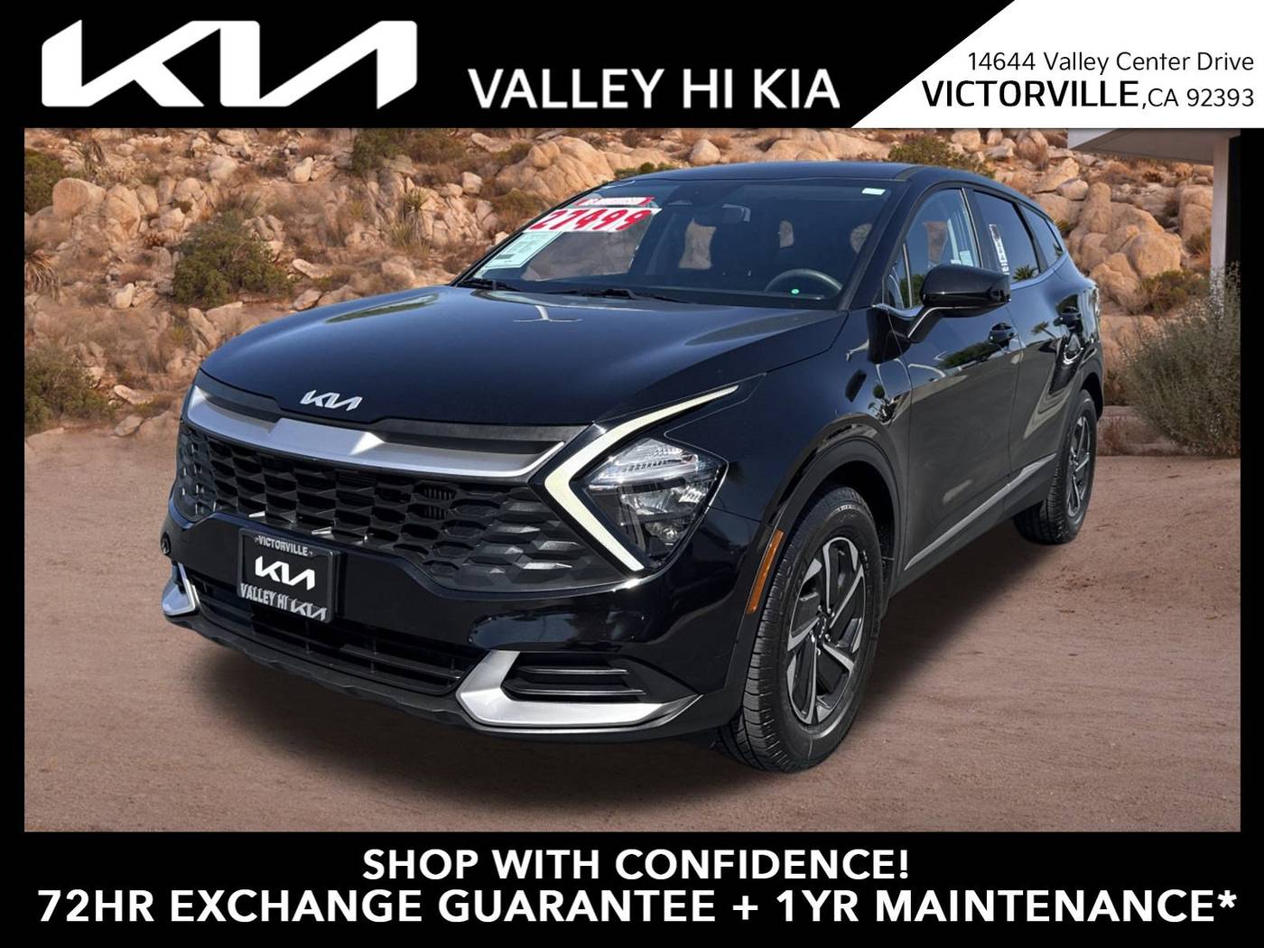 2023 Kia Sportage Hybrid LX — SUV — 39,577 mi — Victorville, CA