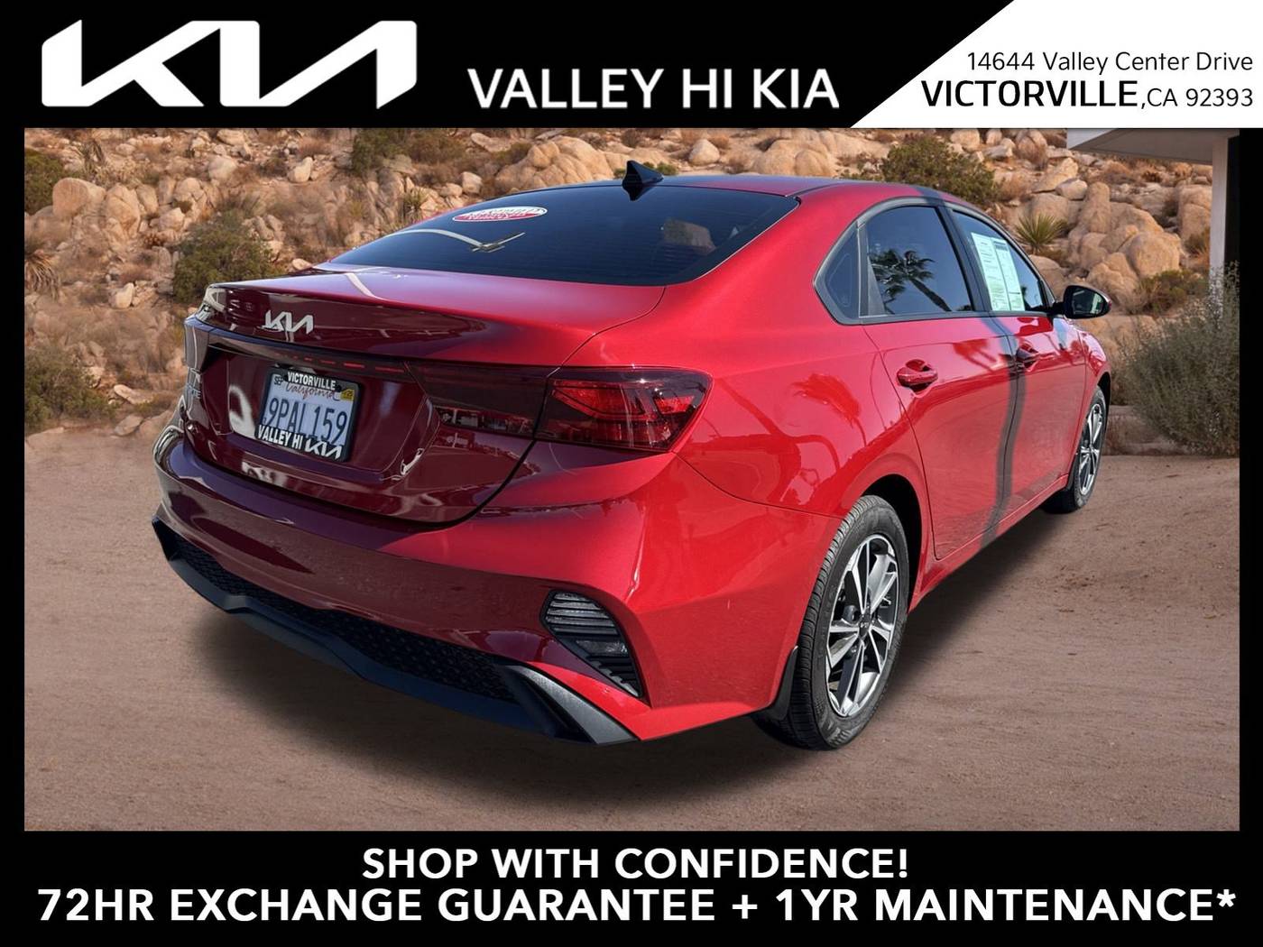 2024 Kia Forte LXS — Sedan — 6,762 mi — Victorville, CA