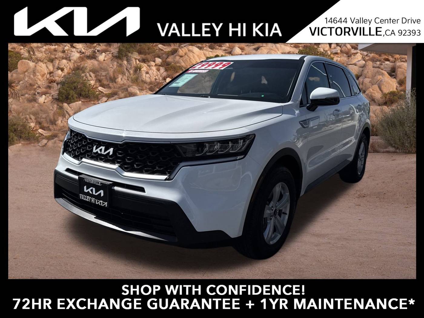 2023 Kia Sorento LX — SUV — 19,387 mi — Victorville, CA
