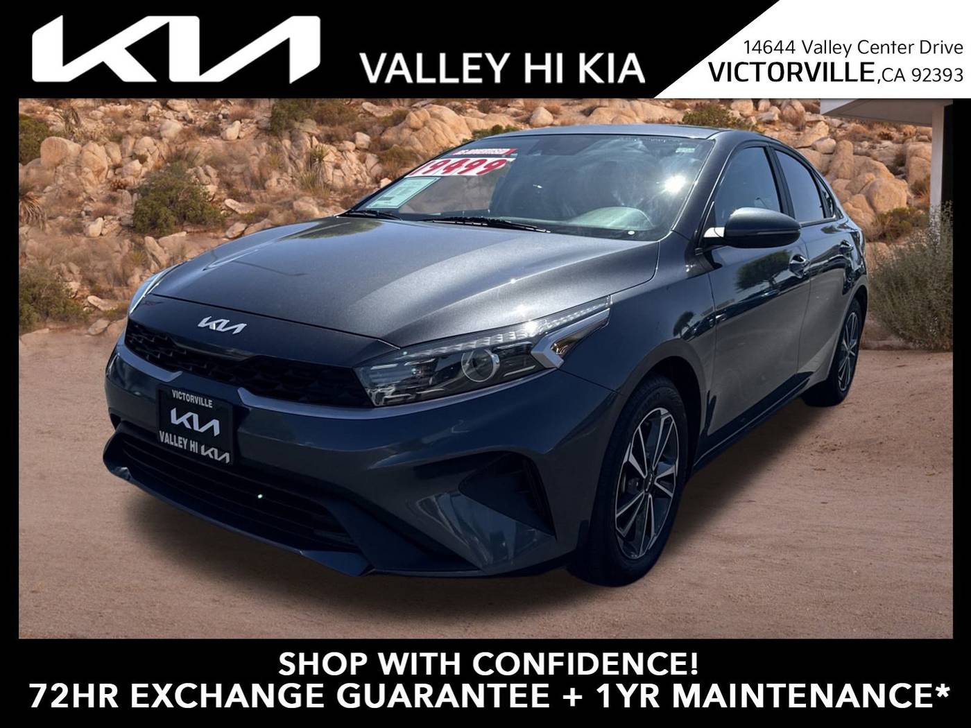 2022 Kia Forte LXS — Sedan — 48,286 mi — Victorville, CA
