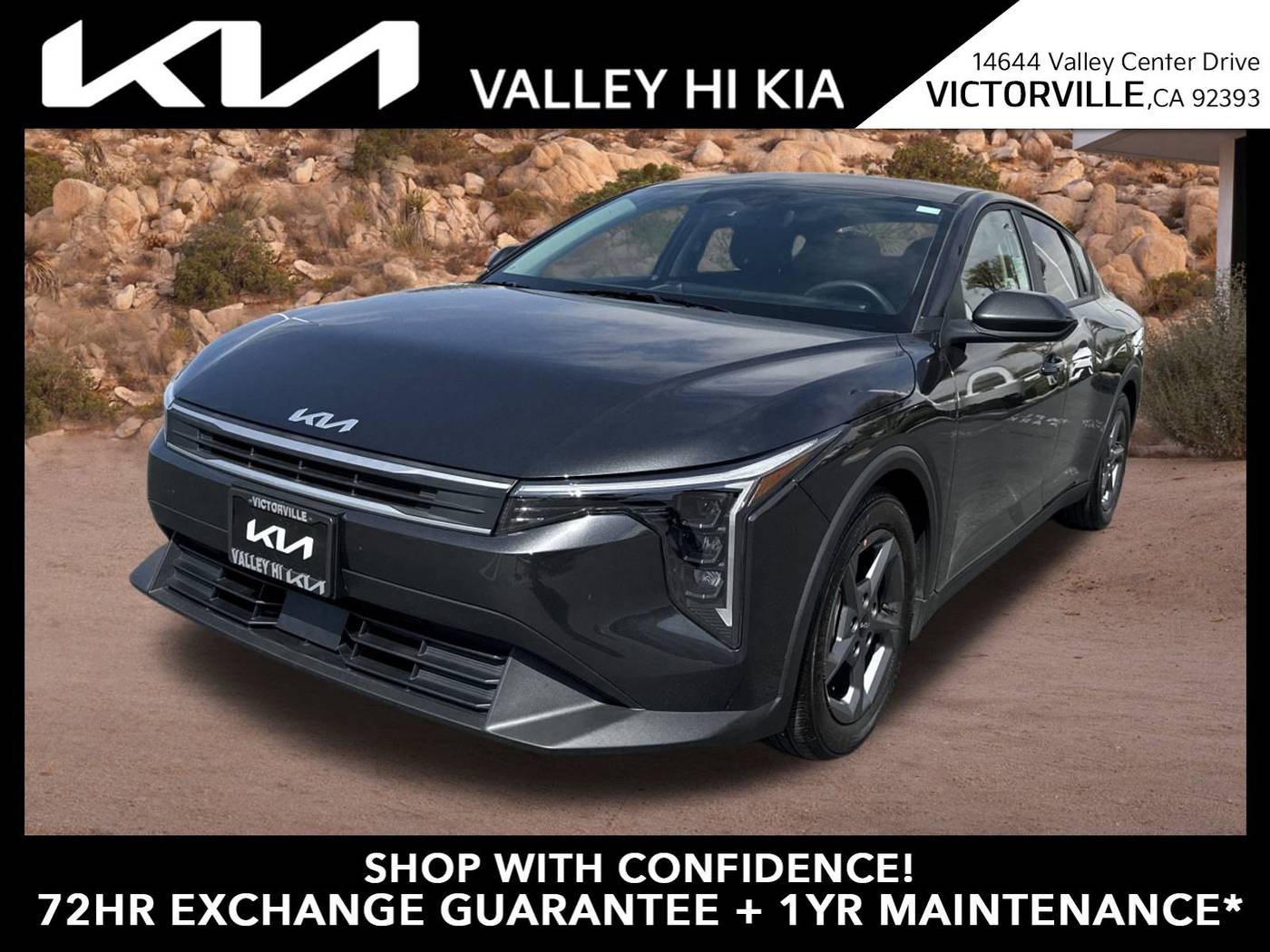 2025 Kia K4 LXS — Sedan — 6,057 mi — Victorville, CA
