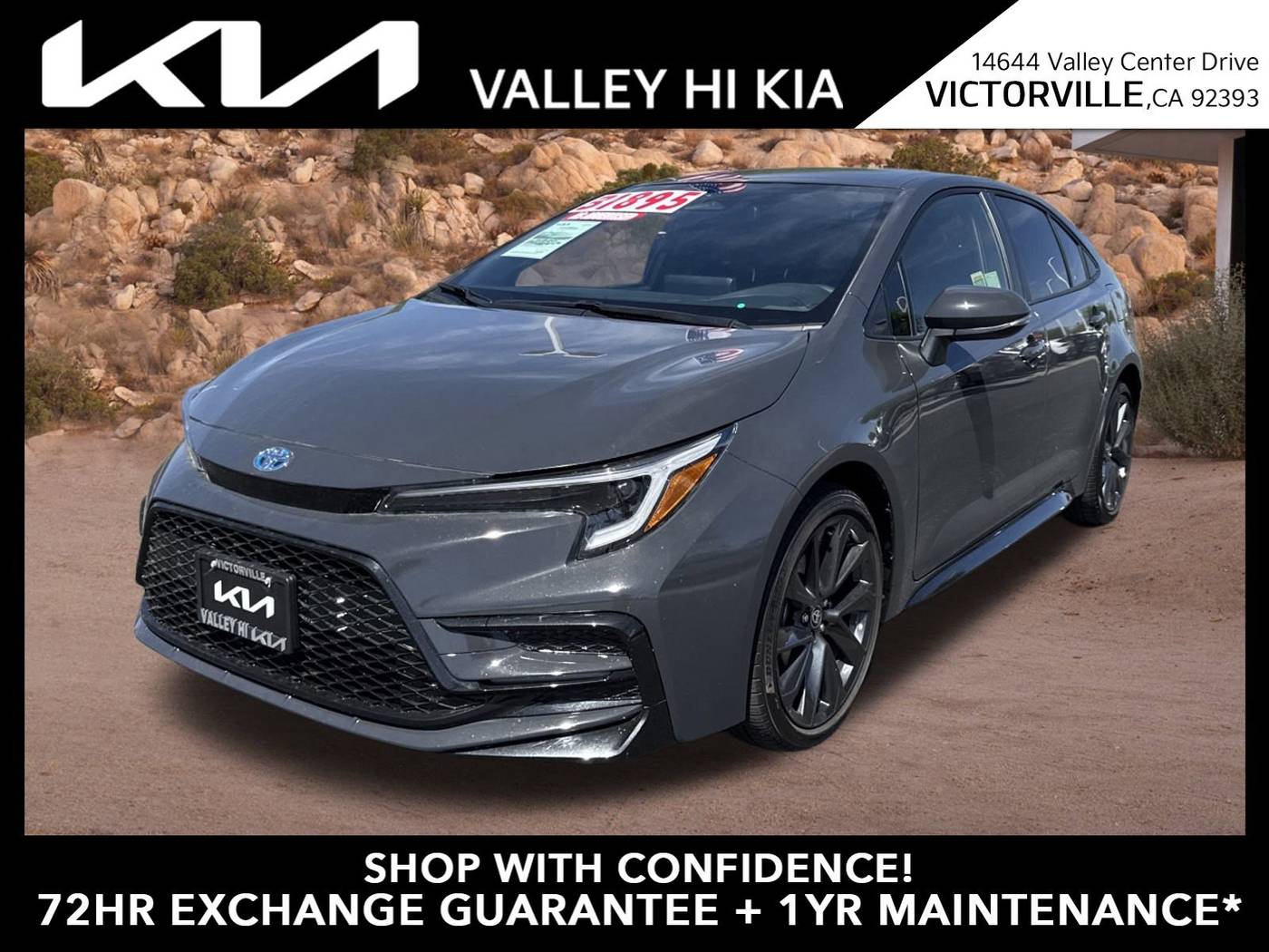 2025 Toyota Corolla Hybrid SE — Sedan — 8,274 mi — Victorville, CA