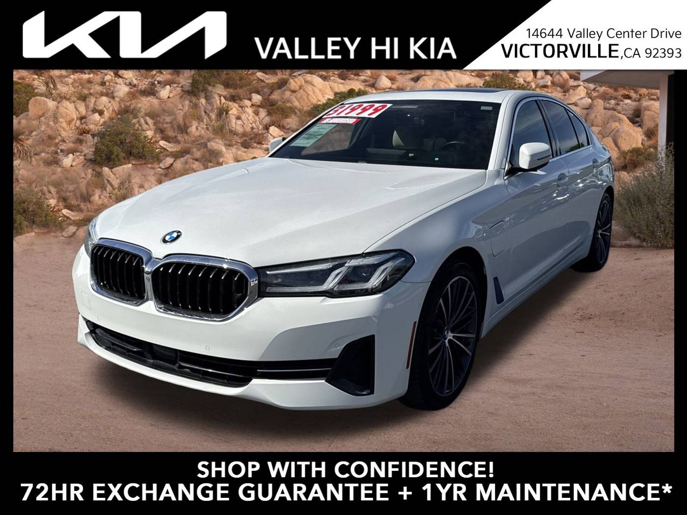 2021 BMW 5 Series 530e — Sedan — 35,702 mi — Victorville, CA