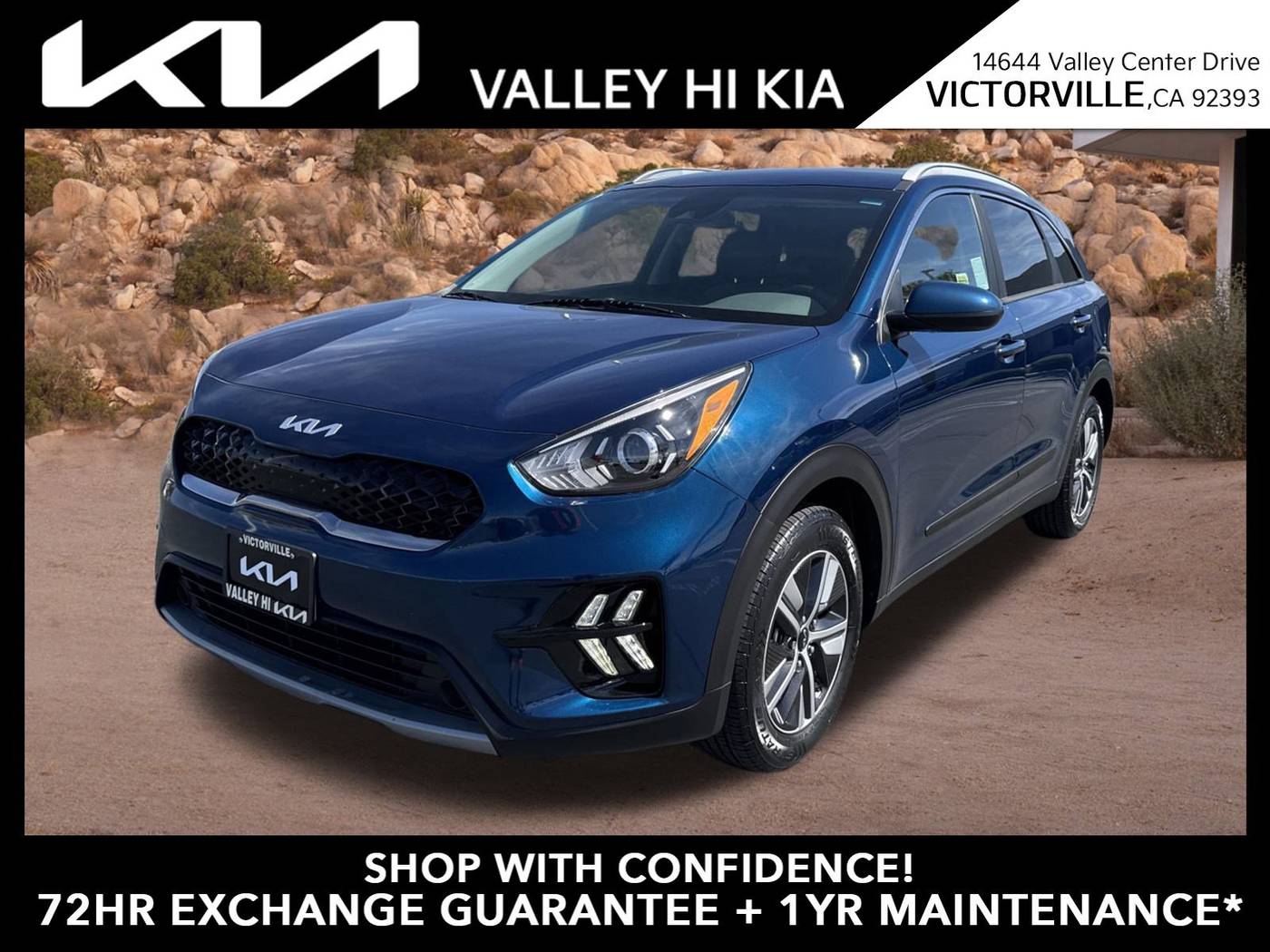 2022 Kia Niro Hybrid LXS — SUV — 52,001 mi — Victorville, CA