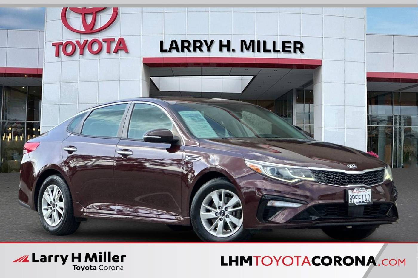 2019 Kia Optima LX — Sedan — 122,741 mi — Corona, CA