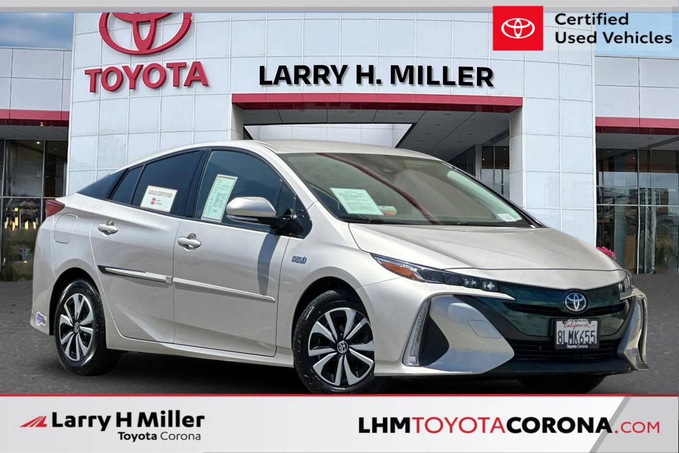 2019 Toyota Prius Prime Premium — Hatchback — 70,889 mi — Corona, CA