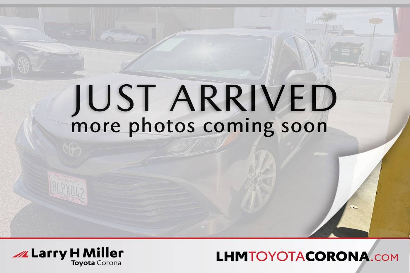 2019 Toyota Camry LE — Sedan — 70,756 mi — Corona, CA