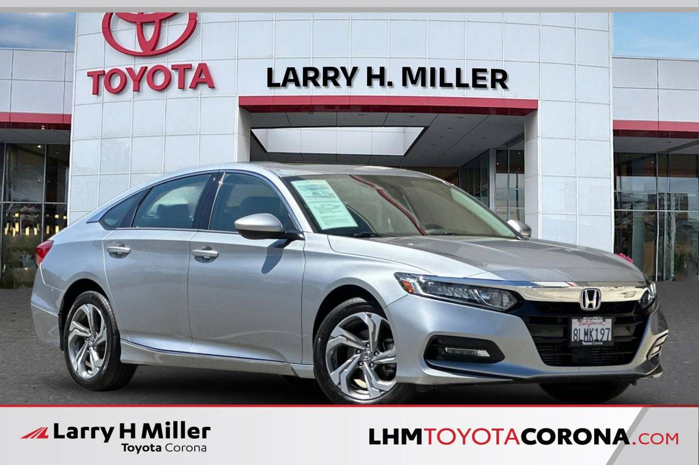 2019 Honda Accord EX — Sedan — 80,273 mi — Corona, CA