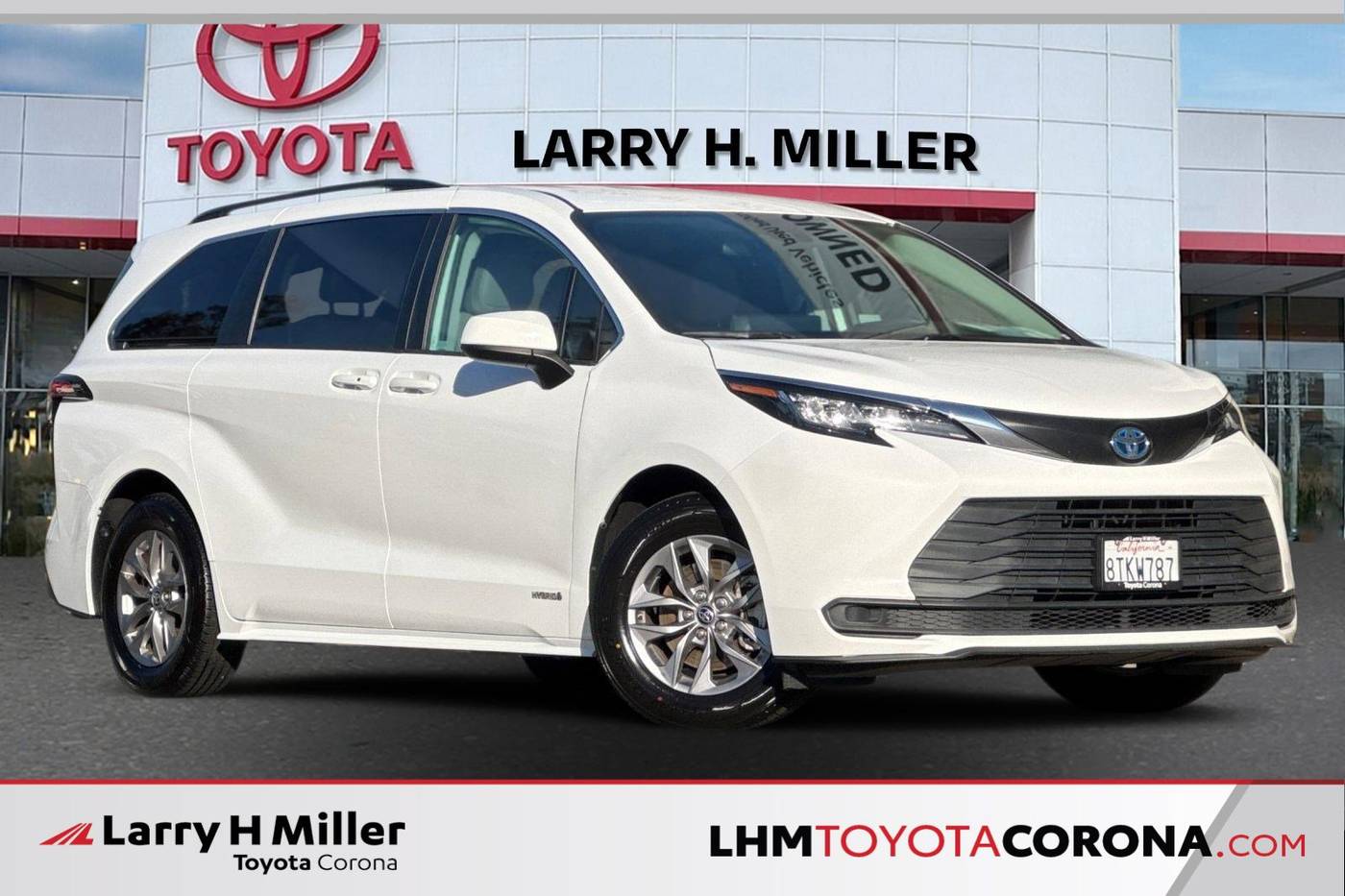 2021 Toyota Sienna LE — Minivan — 85,782 mi — Corona, CA