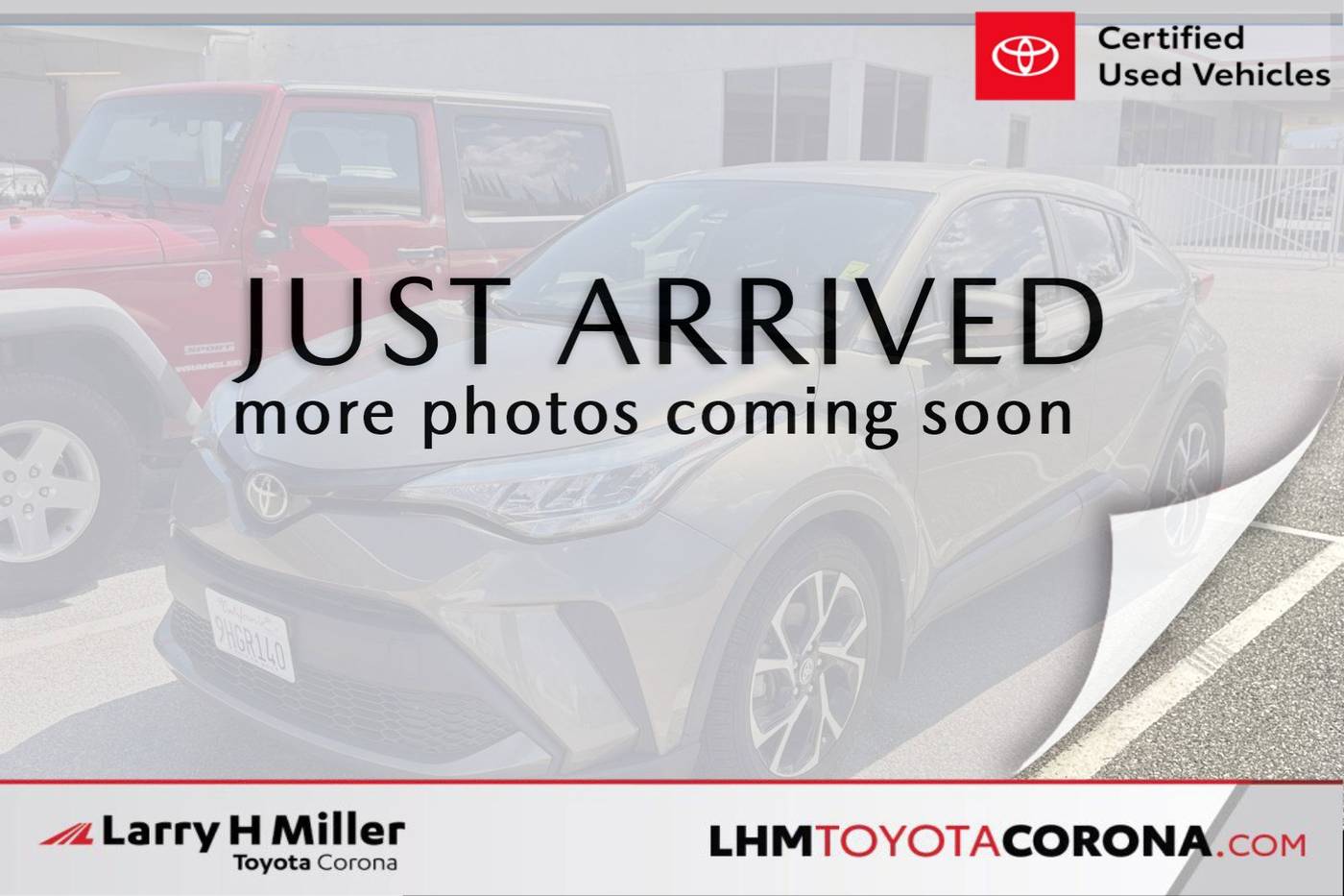 2021 Toyota C-HR XLE — SUV — 74,429 mi — Corona, CA
