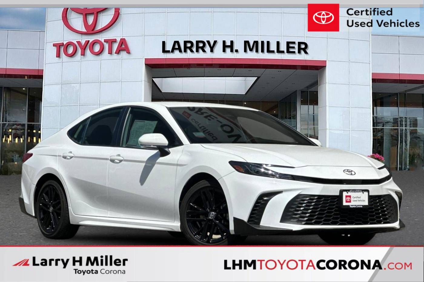 2025 Toyota Camry LE — Sedan — 12,782 mi — Corona, CA