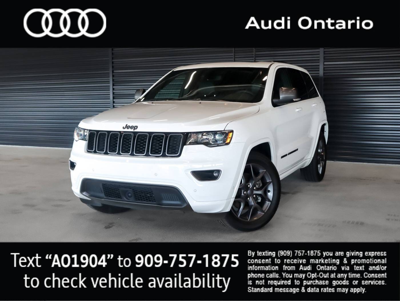 2021 Jeep Grand Cherokee WK 80th Anniversary — SUV — 57,309 mi — Ontario, CA