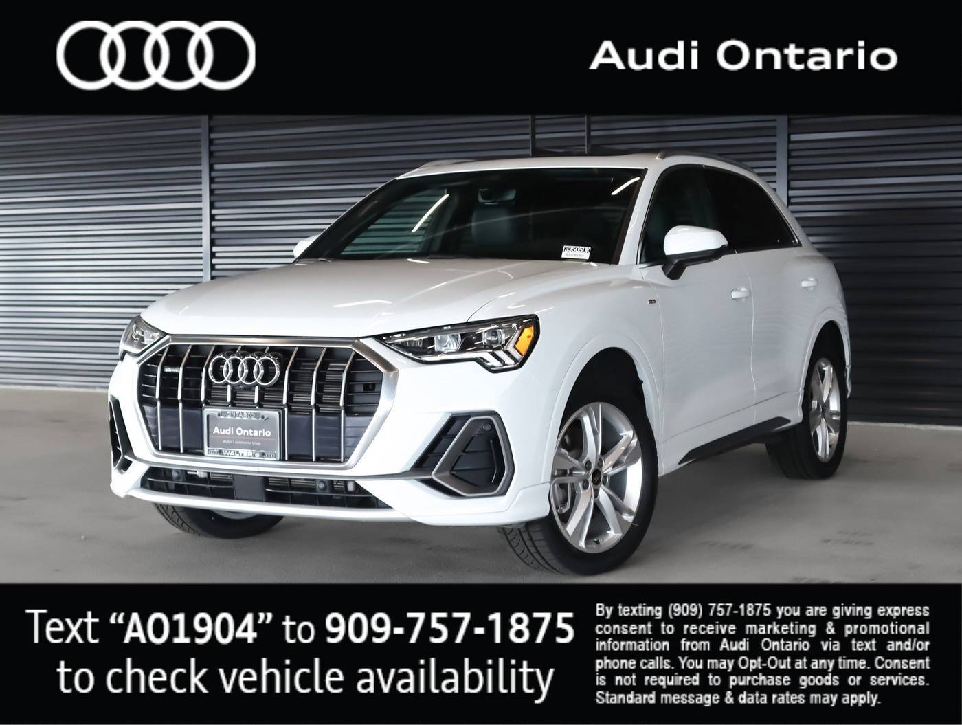 2022 Audi Q3 S line Premium Plus — SUV — 26,990 mi — Ontario, CA