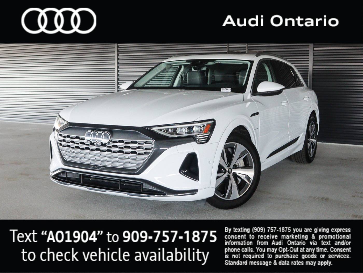 2024 Audi Q8 e-tron Premium Plus — SUV — 5,818 mi — Ontario, CA
