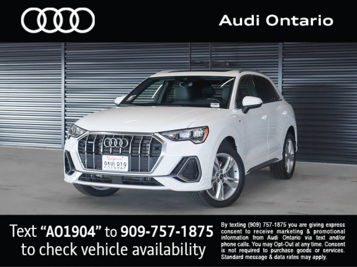 2022 Audi Q3 S line Premium — SUV — 31,431 mi — Ontario, CA