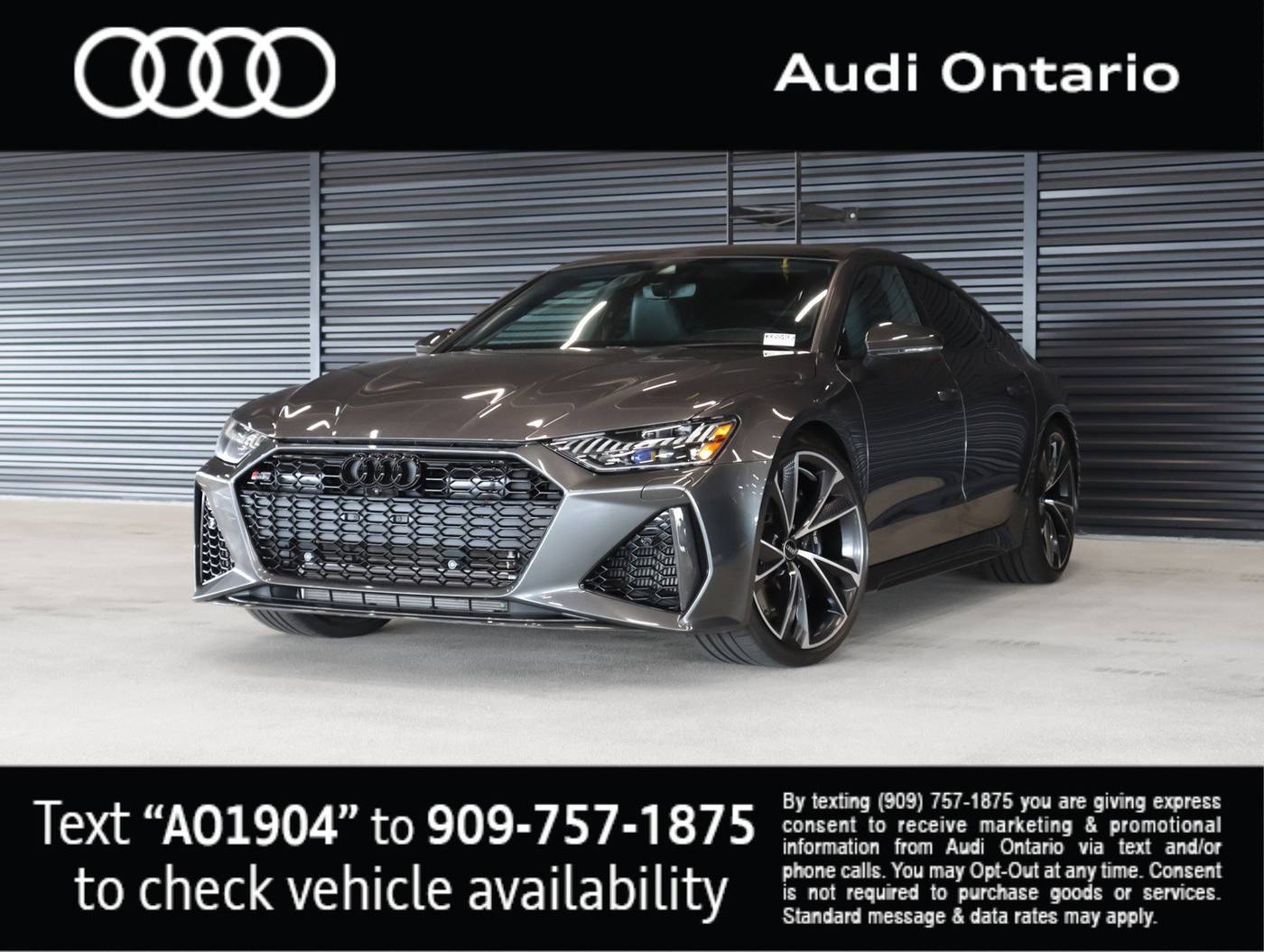 2023 Audi RS 7 Standard — Hatchback — 24,865 mi — Ontario, CA
