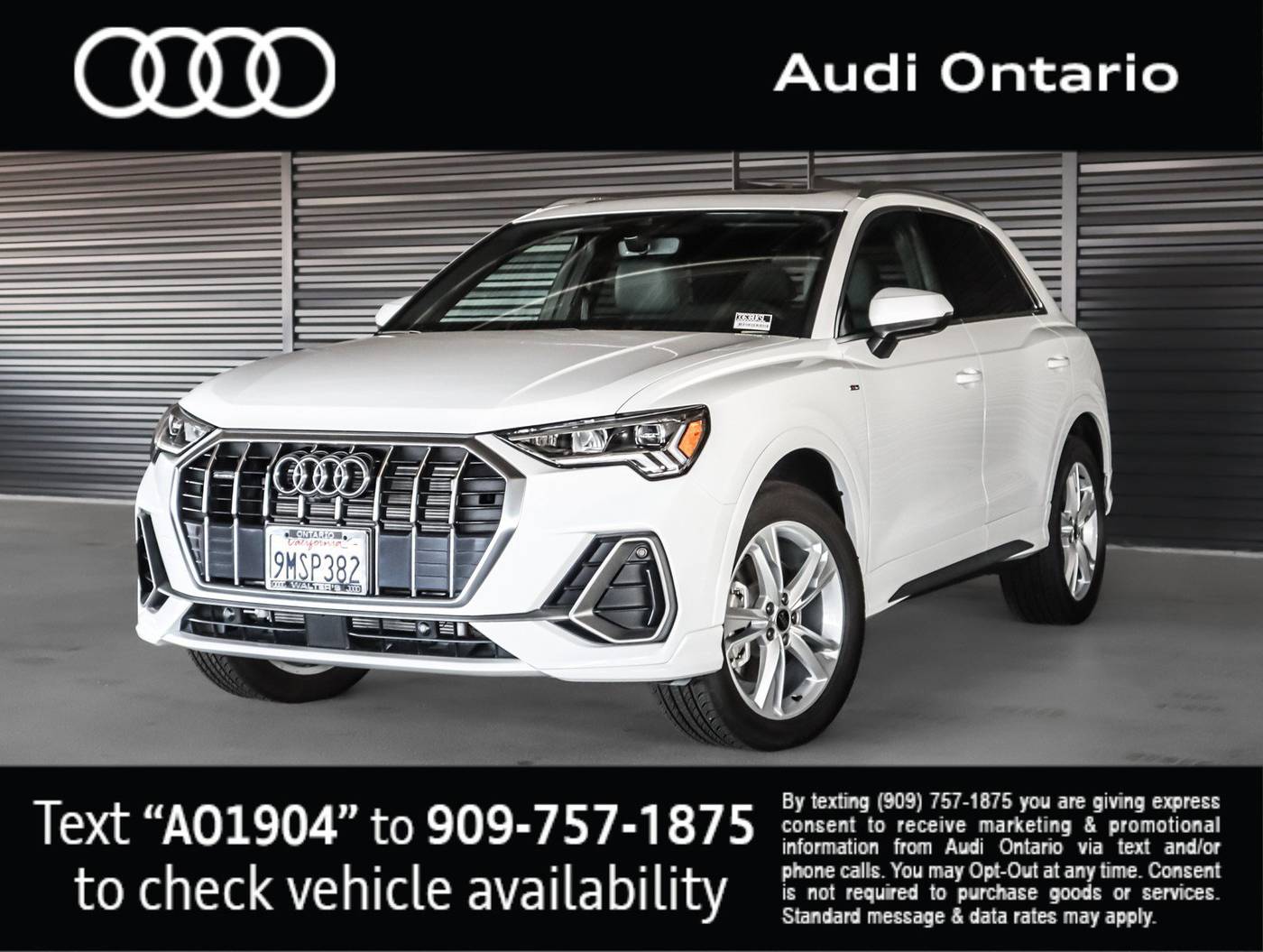 2024 Audi Q3 S line Premium Plus — SUV — 2,131 mi — Ontario, CA