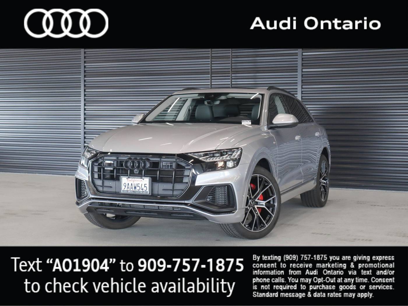2022 Audi Q8 Premium Plus — SUV — 47,772 mi — Ontario, CA
