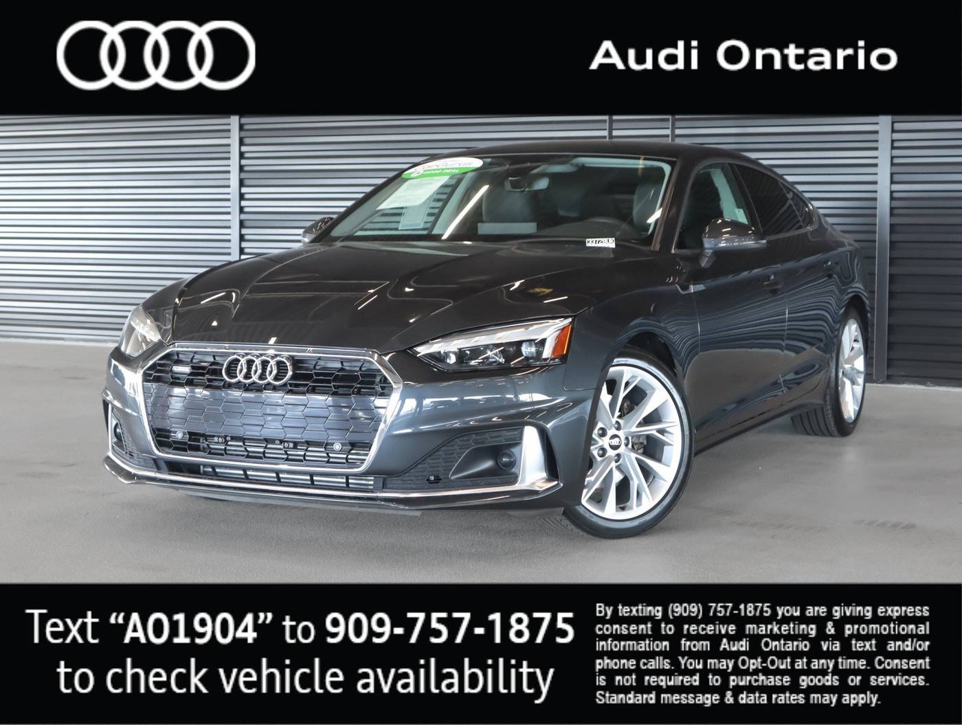 2023 Audi A5 Premium — Hatchback — 29,410 mi — Ontario, CA