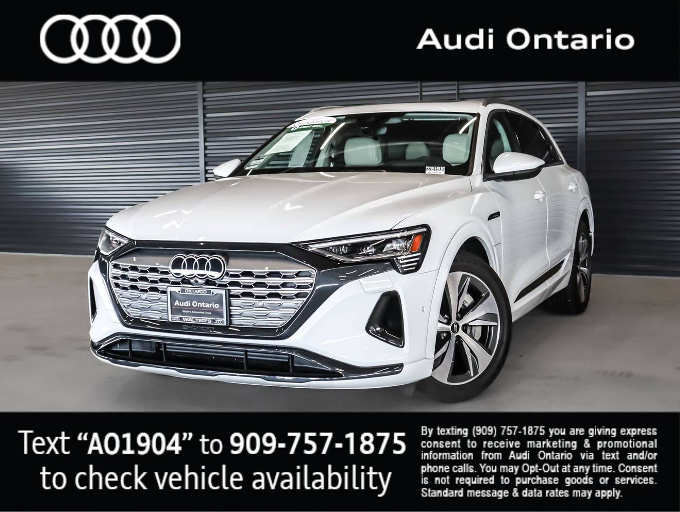 2024 Audi Q8 e-tron Prestige — SUV — 2,417 mi — Ontario, CA