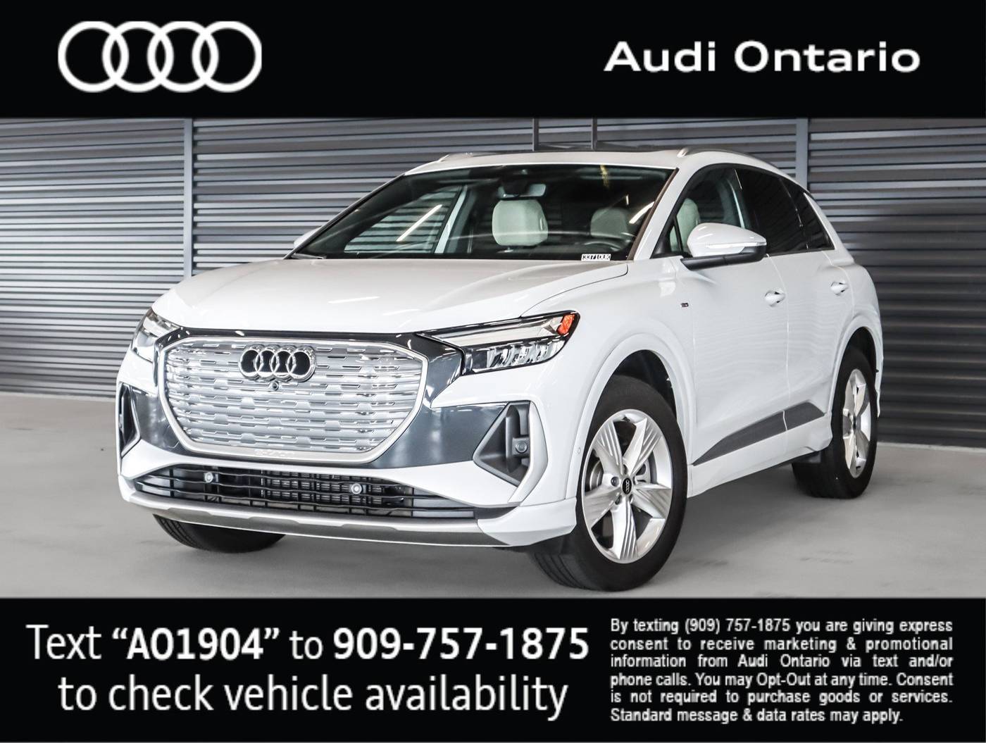 2024 Audi Q4 e-tron Premium Plus — SUV — 8,933 mi — Ontario, CA