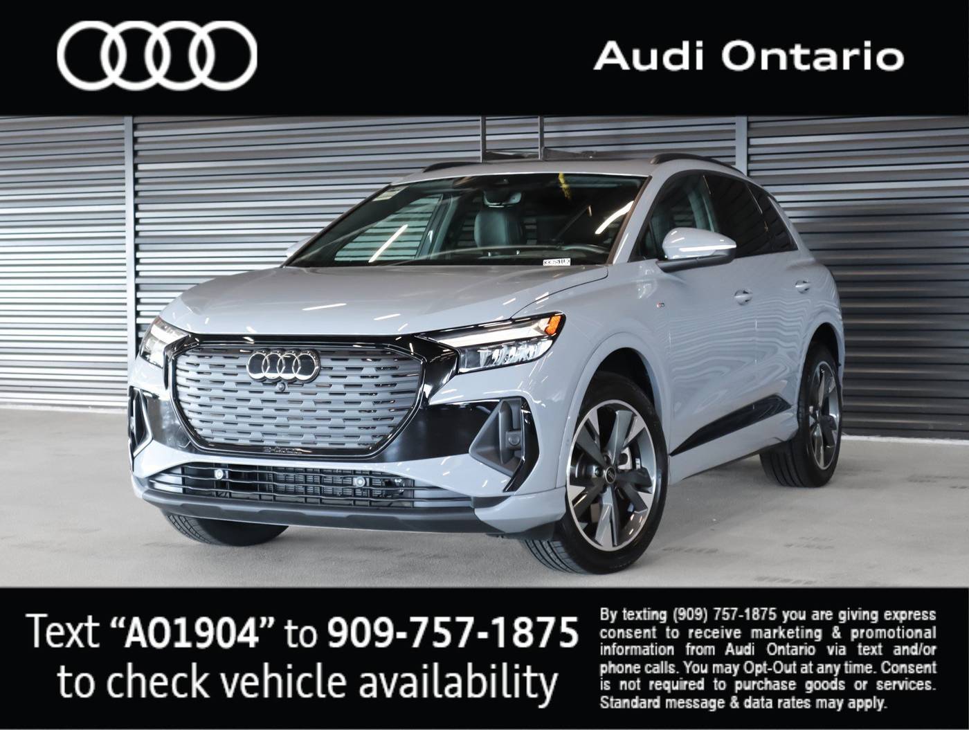 2023 Audi Q4 e-tron Premium Plus — SUV — 13,039 mi — Ontario, CA