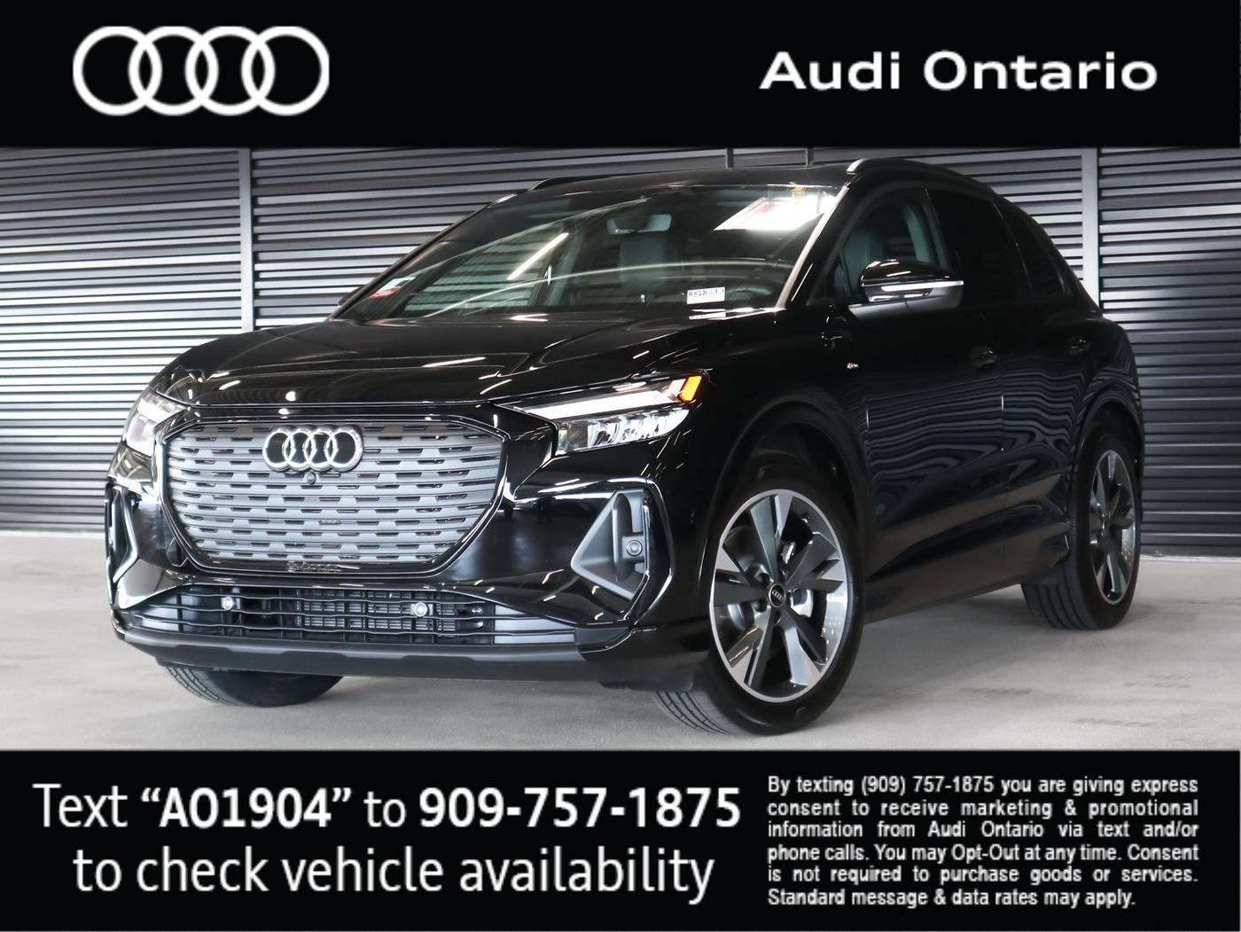 2024 Audi Q4 e-tron Premium — SUV — 3,568 mi — Ontario, CA