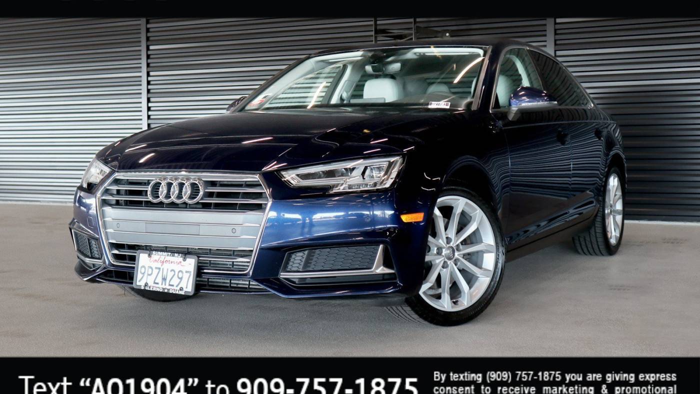 2019 Audi A4 Premium Plus — Sedan — 54,777 mi — Ontario, CA