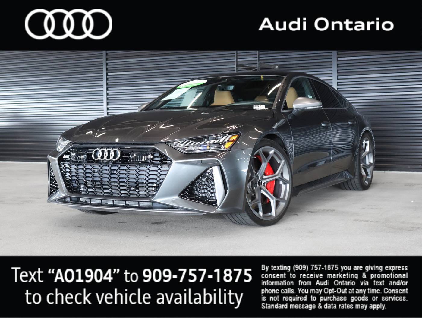 2025 Audi RS 7 performance — Hatchback — 2,193 mi — Ontario, CA