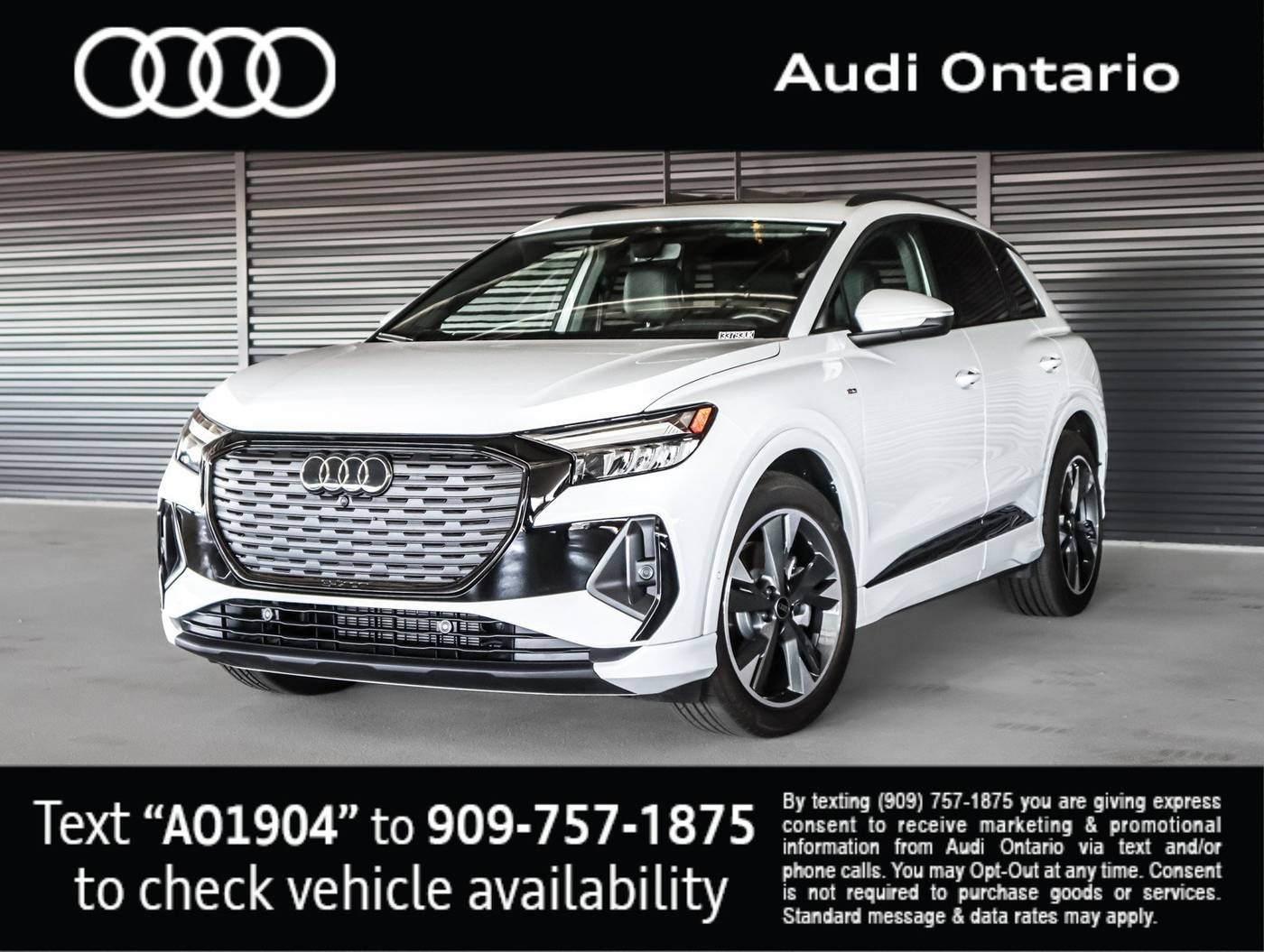2024 Audi Q4 e-tron Premium Plus — SUV — 1,171 mi — Ontario, CA